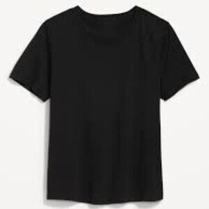 Two OLD NAVY EveryWear Crewneck T-shirts in Black Jack, size Large